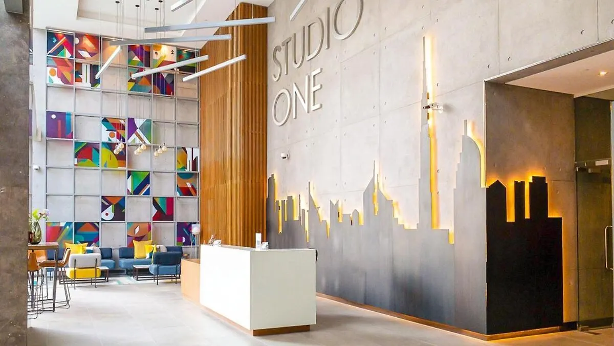 1Br Modern Comfort At Studio One Dubai 0*,